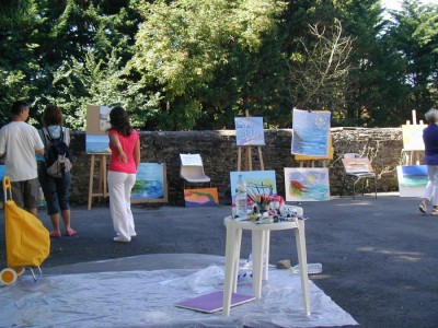 Stage de peinture à l'Abbaye
